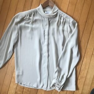 Jones of New York Crepe Blouse